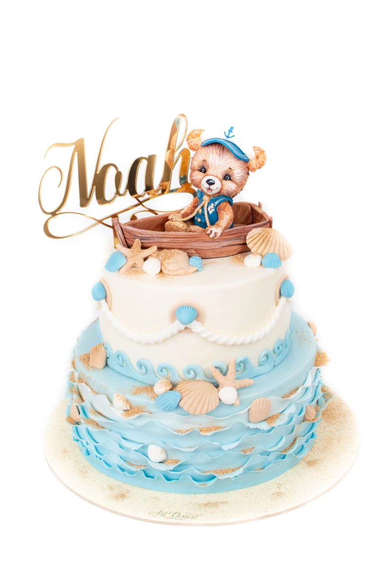 Tort de botez marin pentru Noah